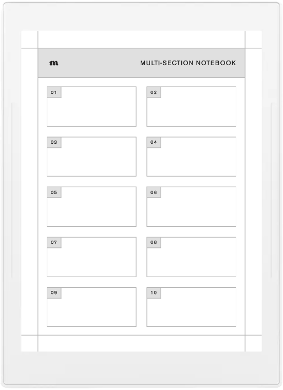 Notes page