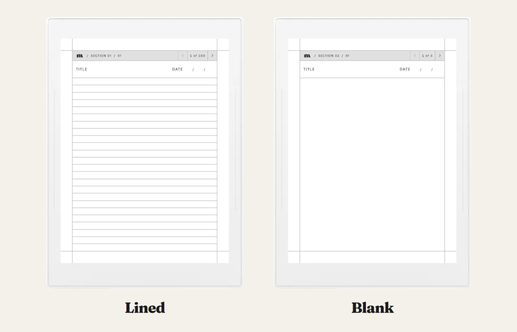 Multi-Section Notebook for Supernote, image 3