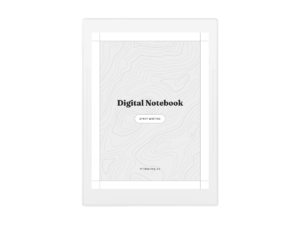 Hyperlinked PDF Templates for Supernote