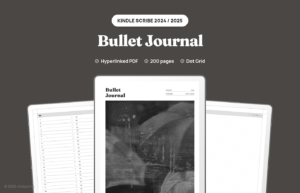 Bullet Journal for Kindle Scribe