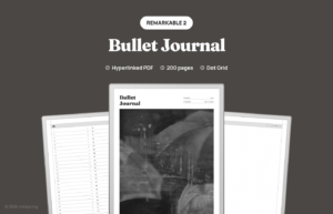 Bullet Journal for reMarkable