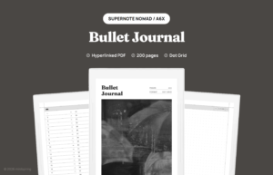 Bullet Journal for Supernote