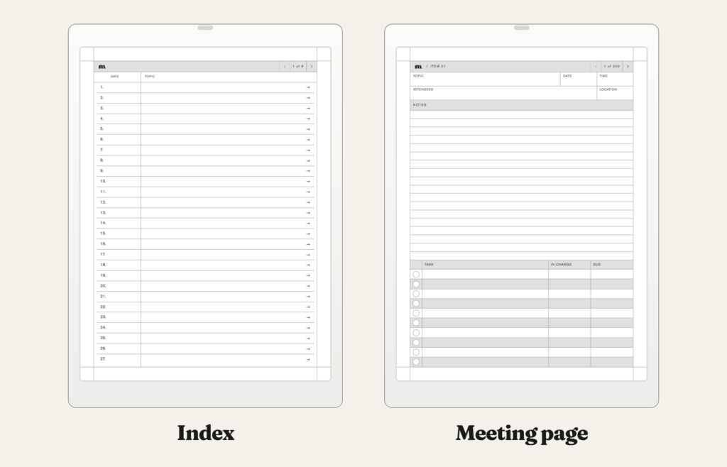 Business Meeting Notebook for Quaderno, image 3
