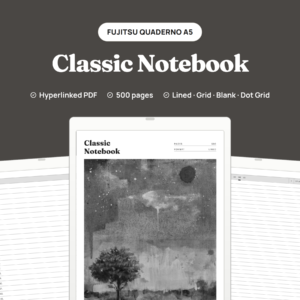 Classic Notebook for Quaderno