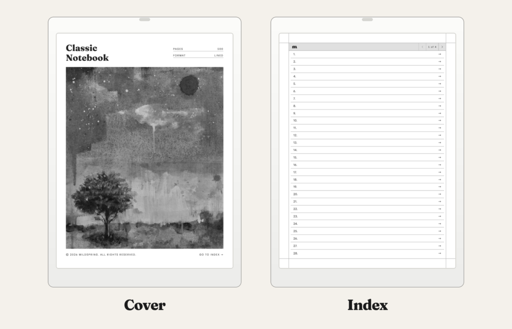 Classic Notebook for Quaderno, image 2