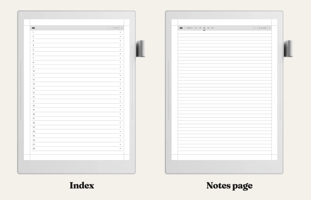 Classic Notebook for Supernote, image 3