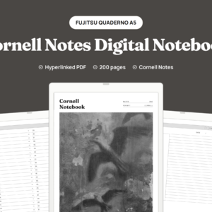Cornell Notes Digital Notebook for Quaderno