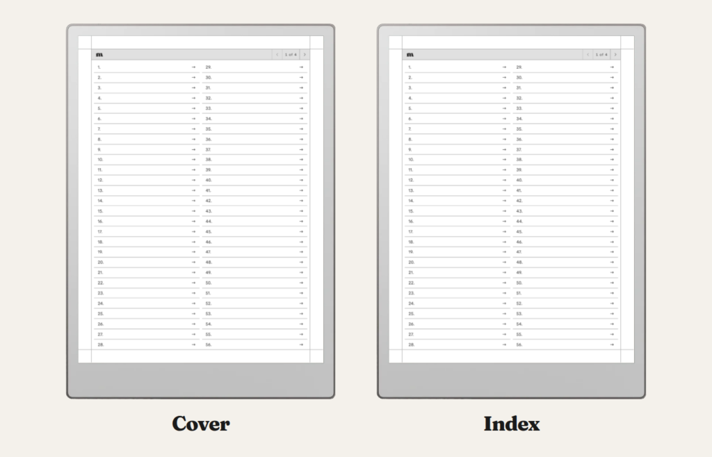 Cornell Notes Digital Notebook for reMarkable, image 5