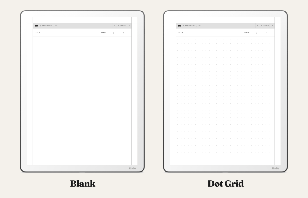 Multi-Section Notebook for Kindle Scribe, image 4
