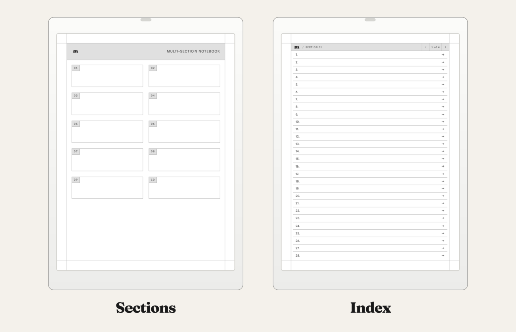 Multi-Section Notebook for Quaderno, image 2