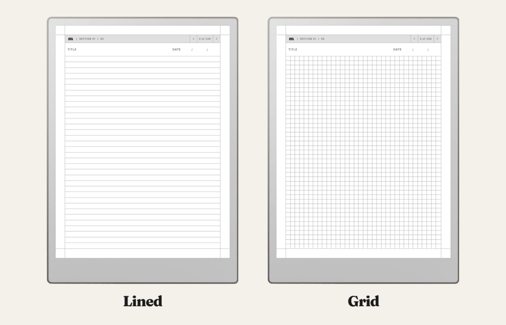 Multi-Section Notebook for reMarkable, image 3