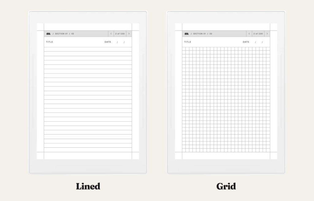 Multi-Section Notebook for Supernote, image 3