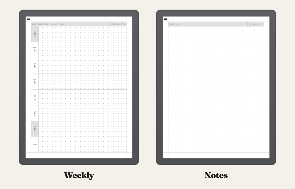 2027-2028 Weekly Planner for Kindle Scribe, image 7
