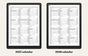 2027-2028 Weekly Planner for Kobo, image 12