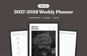 2027-2028 Weekly Planner for Kobo, image 5