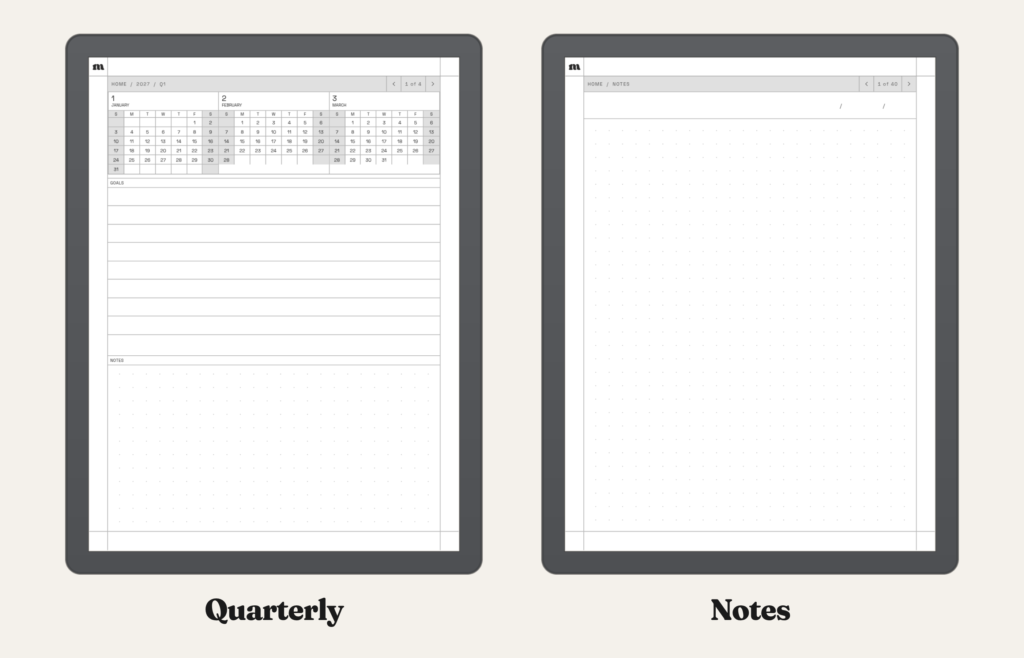 2027 Monthly Planner for Kindle Scribe, image 7