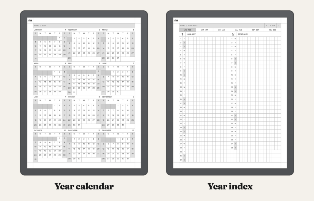 2027 Monthly Planner for Kindle Scribe, image 8