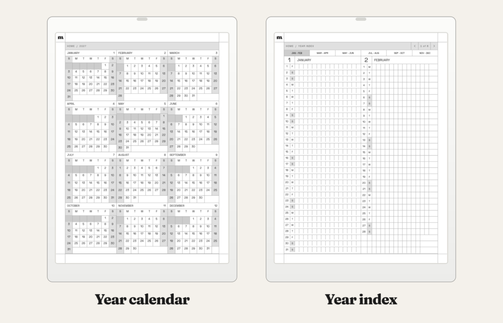 2027 Monthly Planner for Quaderno, image 4