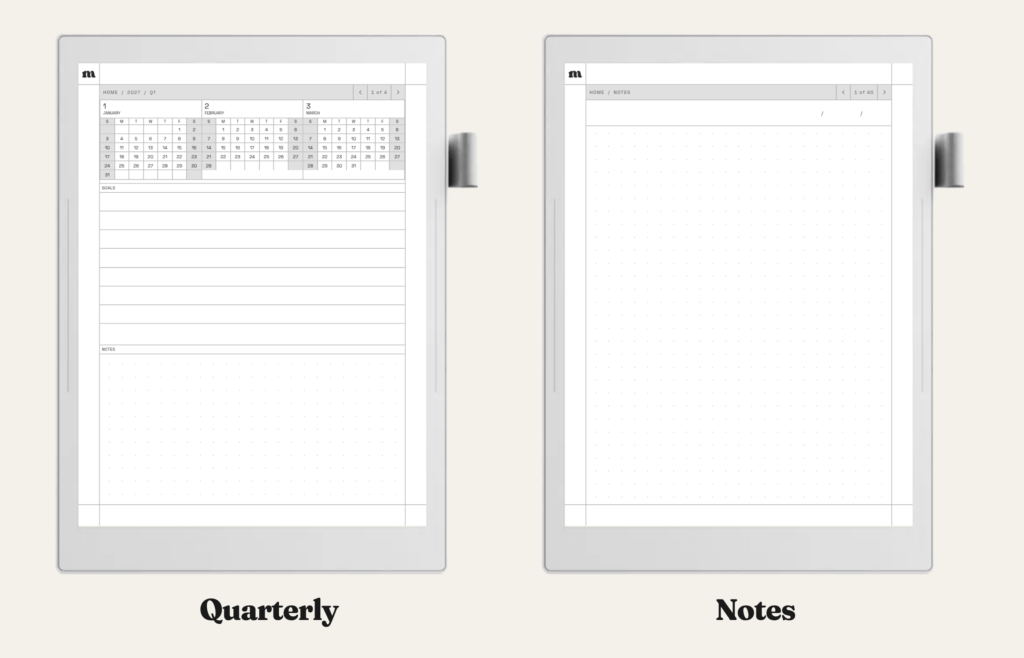 2027 Monthly Planner for Supernote, image 7