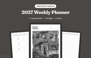 2027 Weekly Planner for Kobo, image 9
