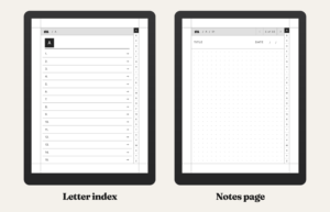 A to Z Index Book for Kobo, image 3