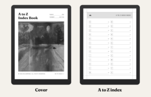 A to Z Index Book for Kobo, image 5