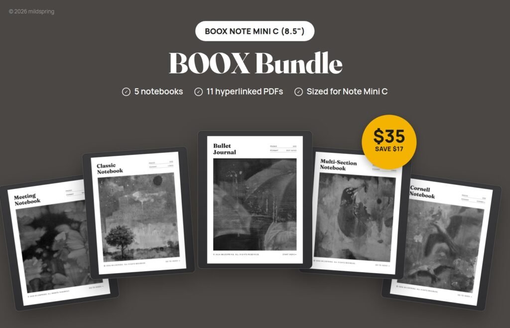 BOOX Templates Bundle