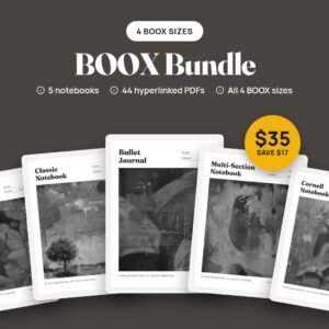 BOOX Templates Bundle