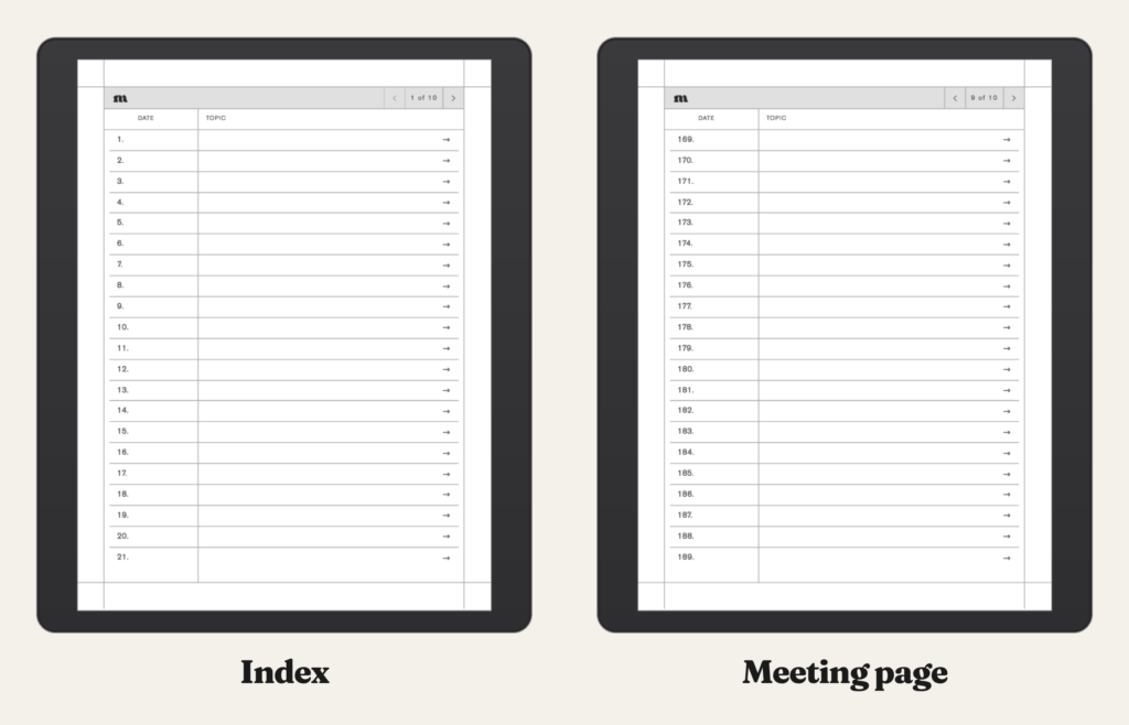 Business Meeting Notebook for BOOX, image 3