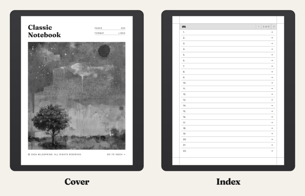 Classic Notebook for BOOX, image 2