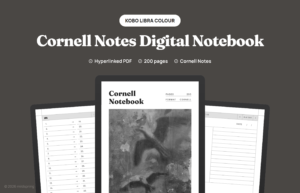 Cornell Notes Digital Notebook for Kobo, image 1