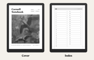 Cornell Notes Digital Notebook for Kobo, image 2