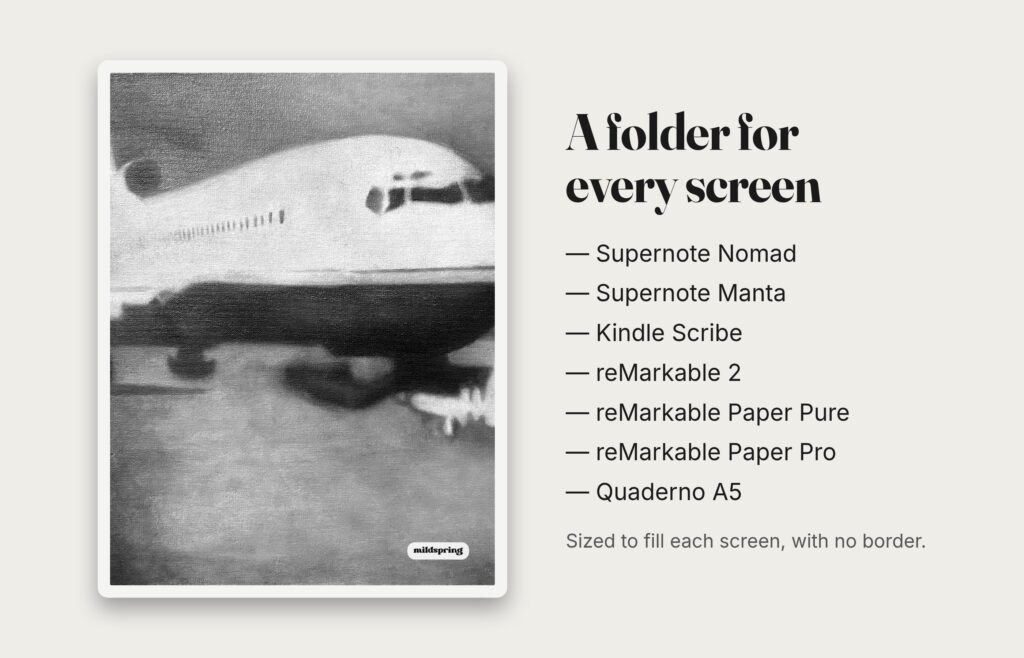 E-ink Wallpapers: 20 Original Handmade Artworks, image 3