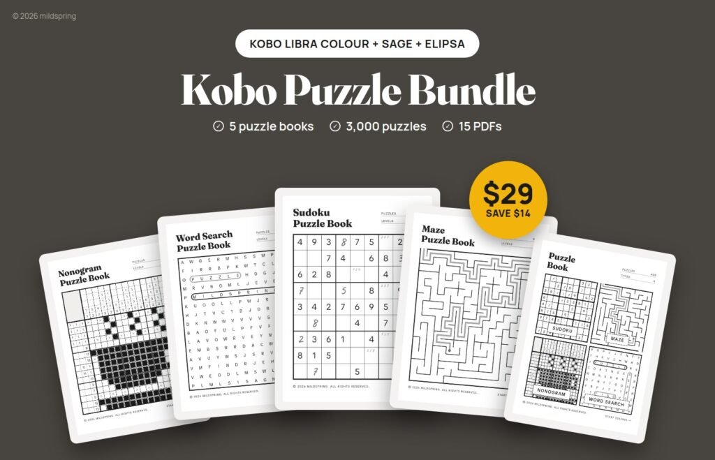 Kobo Puzzle Bundle on Kobo