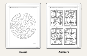 Maze Puzzle Book for Kindle Scribe, image 4