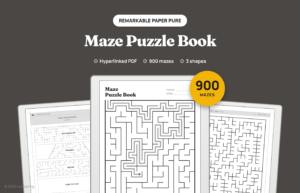 Maze Puzzle Book for reMarkable, image 5