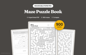Maze Puzzle Book for reMarkable, image 9
