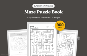 Maze Puzzle Book for Supernote, image 5