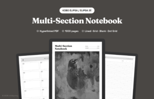 Multi-Section Notebook for Kobo, image 9