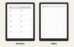 Multi-Section Notebook for Kobo, image 6