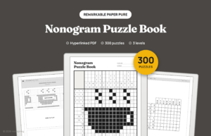 Nonogram Puzzle Book for reMarkable, image 5