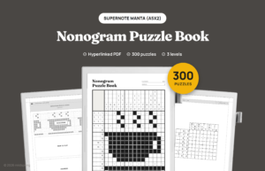 Nonogram Puzzle Book for Supernote, image 5