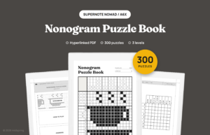 Nonogram Puzzle Book