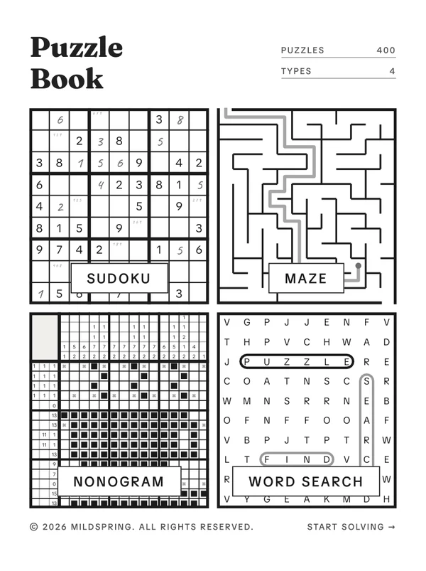 Puzzle Book for Supernote cover