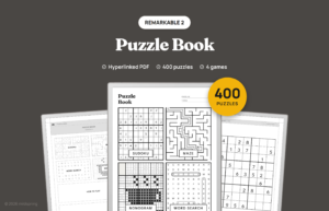 Puzzle Book for reMarkable