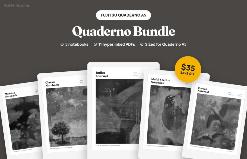 Quaderno Templates Bundle