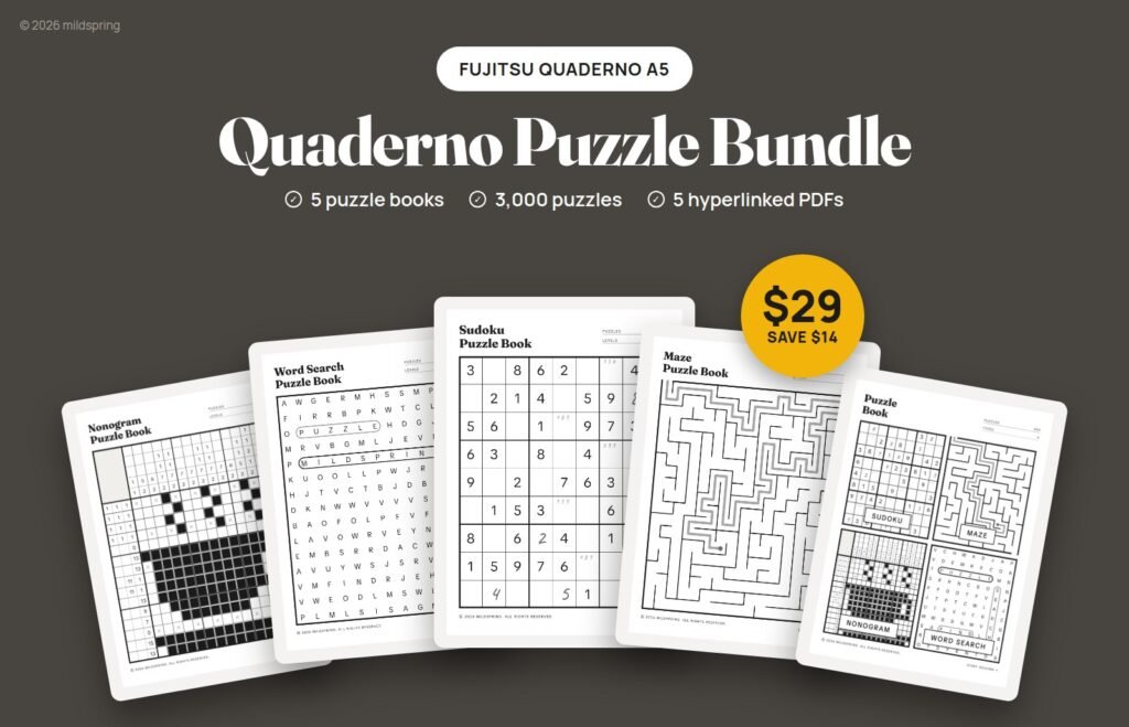 Quaderno Puzzle Bundle