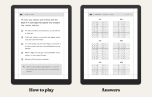 Sudoku Puzzle Book for Kobo, image 4