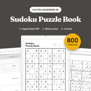 Sudoku Puzzle Book for Quaderno