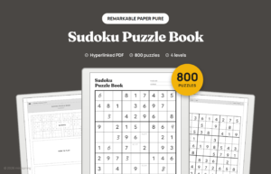 Sudoku Puzzle Book for reMarkable, image 5